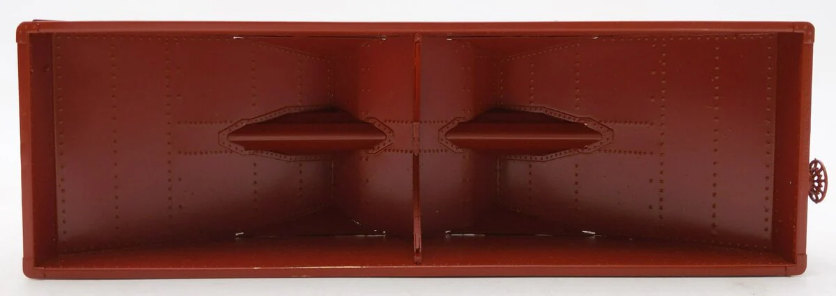Precision Scale Company 15543 O 2-Rail Brass PRR 55 Ton Twin-Bay Hopper- Painted/Box - Image 3