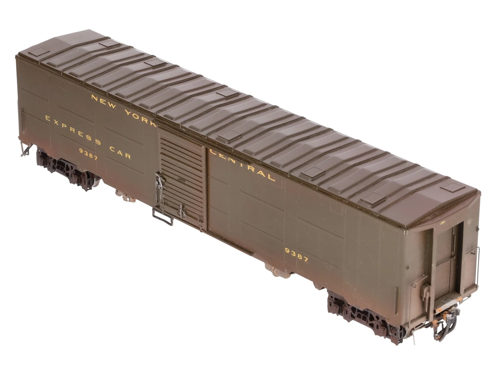 Precision Scale Company 16335-1 O Brass NYC Express Box Car - Custom (2 Rail)/Box - Image 2