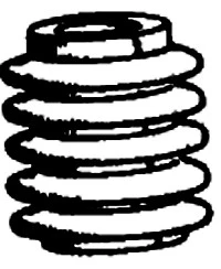 Precision Scale Company 3261 HO Scale Insulators Large (Pack of 8)