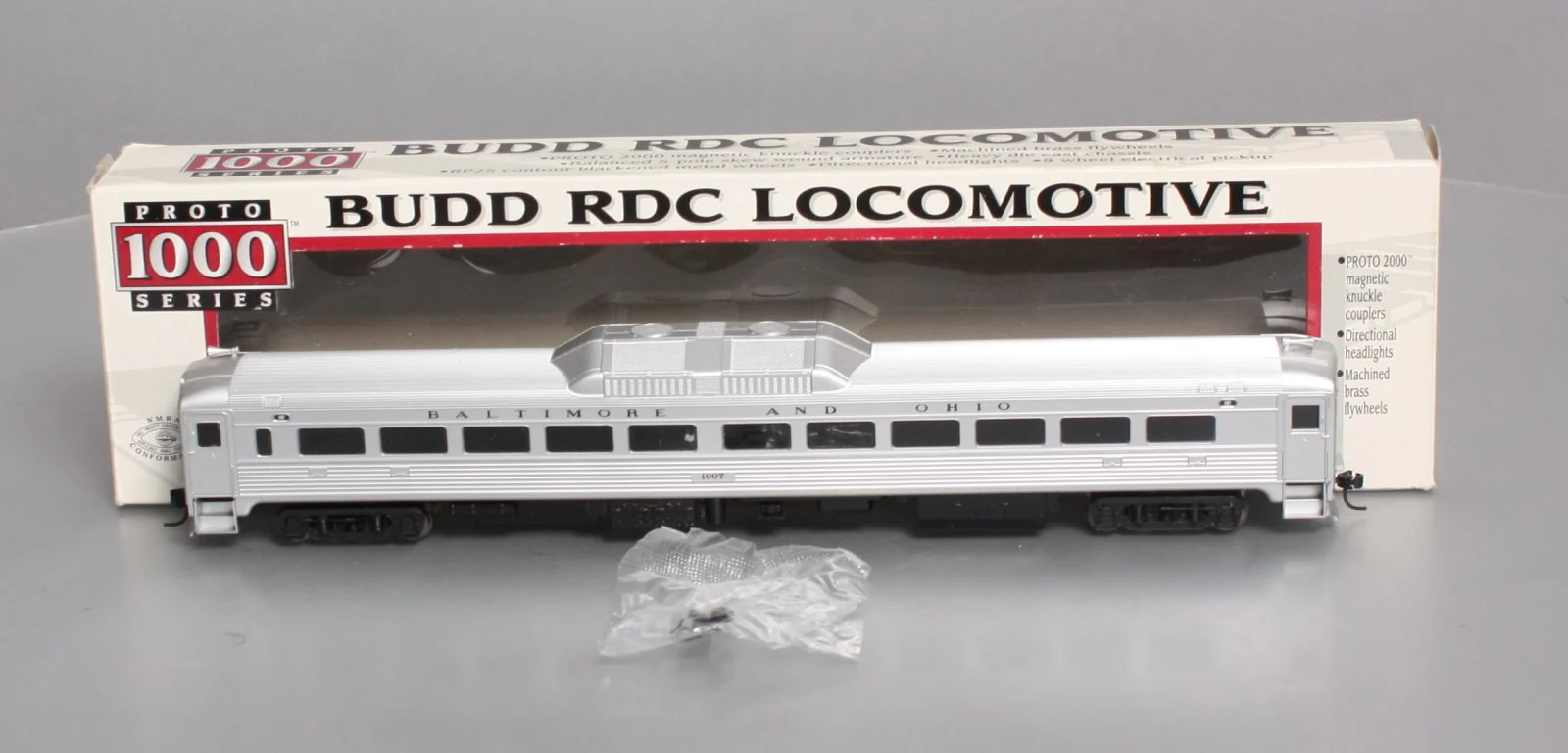 Proto 1000 30589 HO Scale Baltimore & Ohio BUDD RDC Locomotive LN/Box