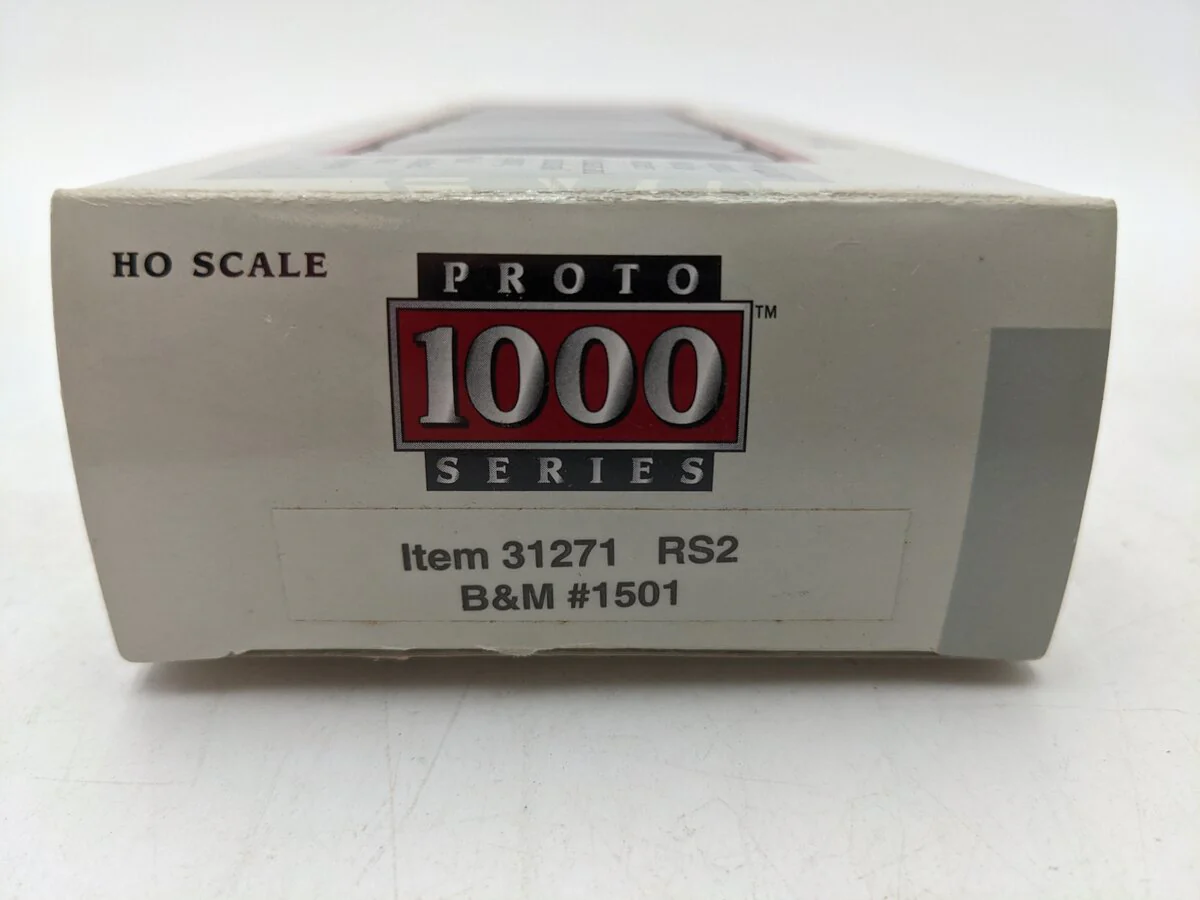 Proto 1000 HO 31271 Boston & Maine RS2 Diesel Locomotive #1501 EX/Box - Image 7