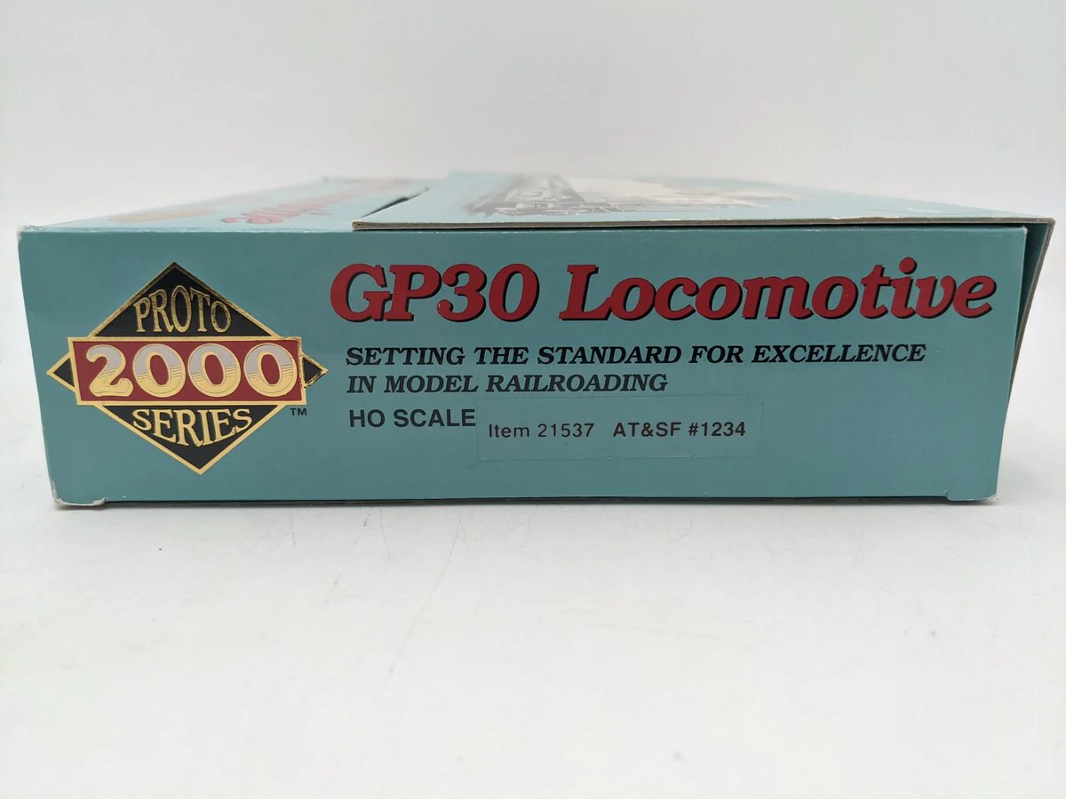 Proto 2000 21537 HO Scale AT&SF EMD GP30 Locomotive #1234 (Limited Edition) EX/Box - Image 5