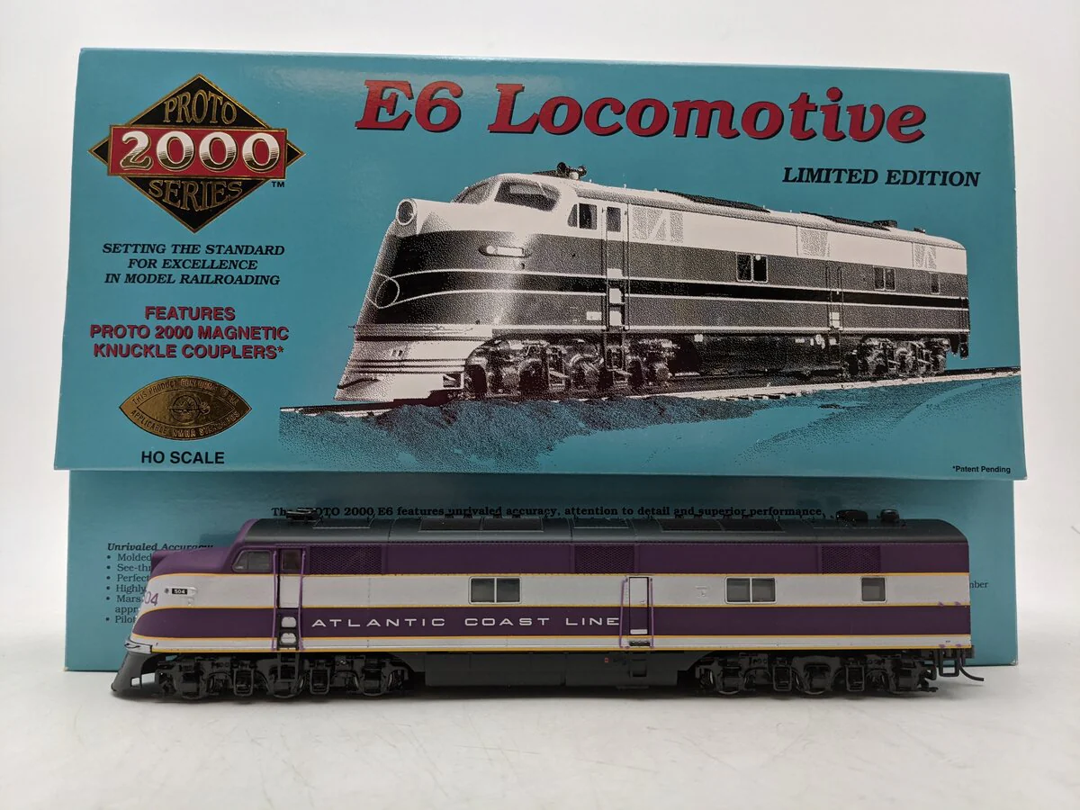 Proto 2000 23201 HO Scale Atlantic Coast Line Diesel Locomotive #504 EX/Box