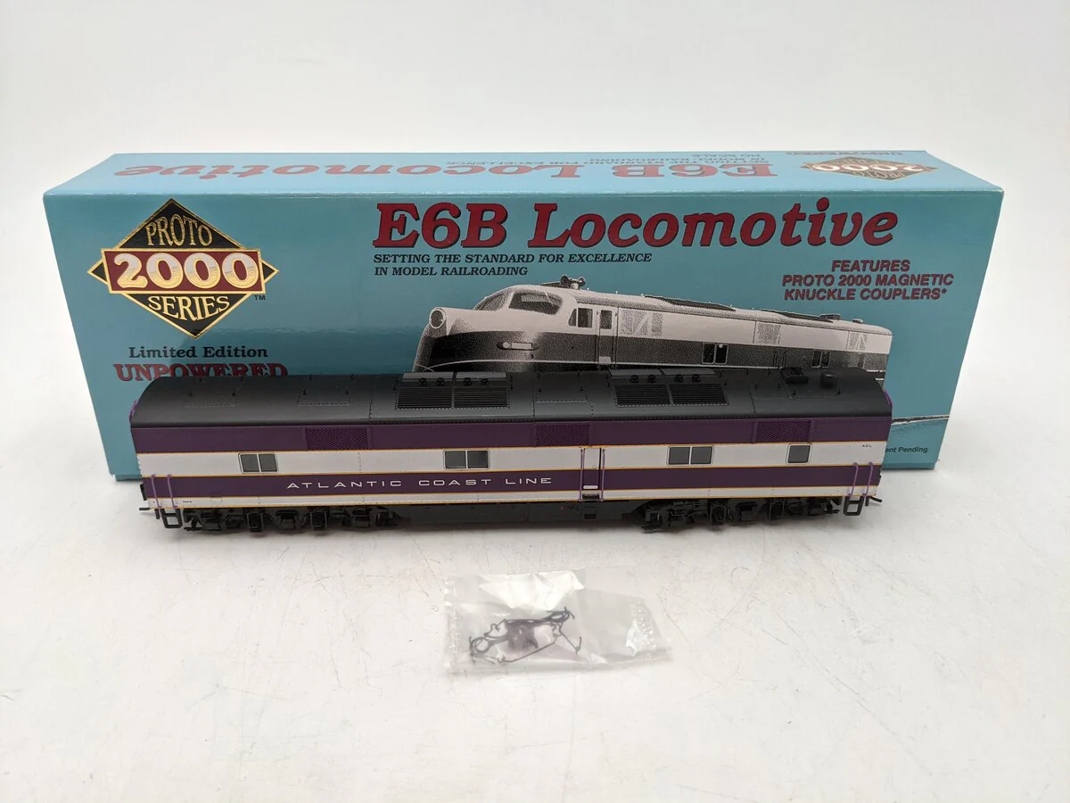 Proto 2000 23203 HO Scale Atlantic Coast Line Non-Powered B Unit #750B EX/Box