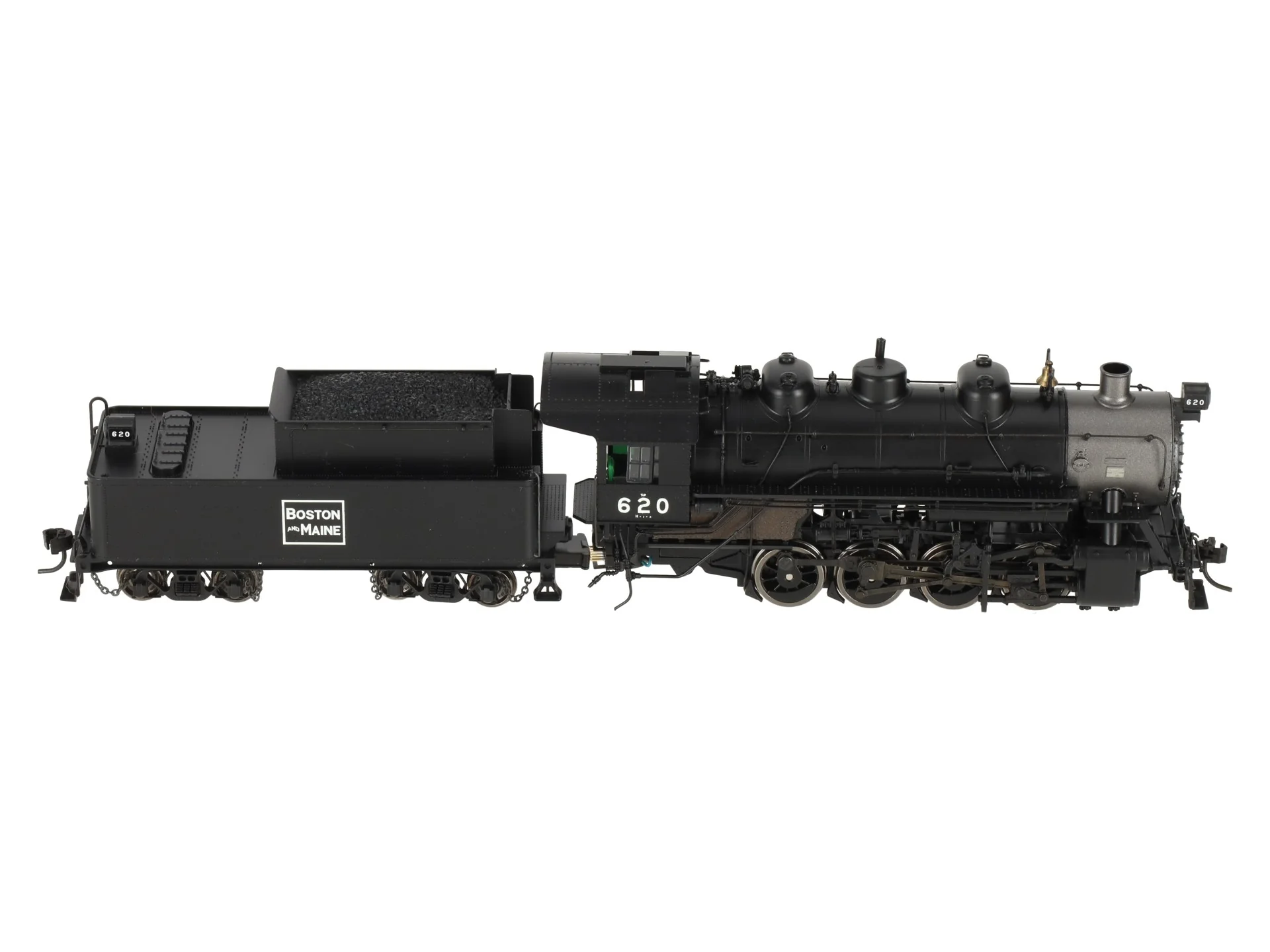 Proto 2000 23304 HO Scale Boston And Maine Steam Loco And Tender #620 EX/Box - Image 10