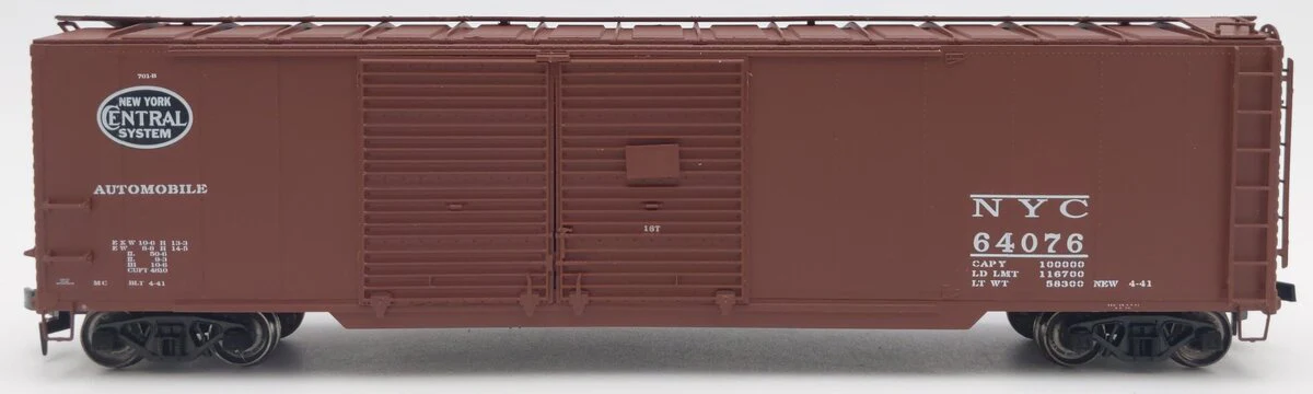 Proto 2000 64076 HO Scale NYC 50' Automobile Box Car #64076 LN/Box - Image 2