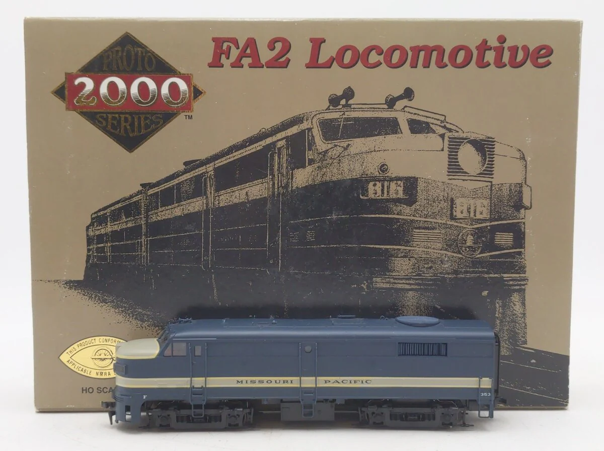 Proto 2000 8369 HO Scale Missouri Pacific FA2 Diesel Locomotive #353 EX/Box