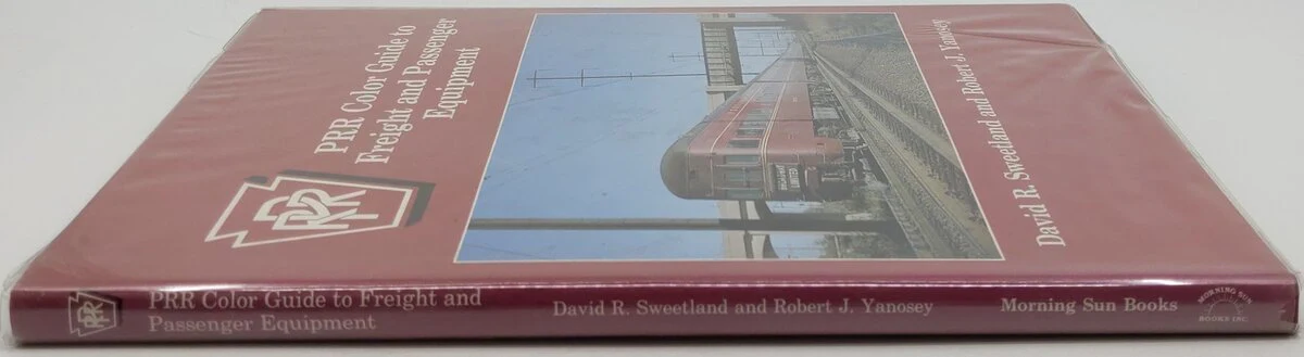 PRR Color Guide to Freight and Passenger Equipment Hardcover Book VG - Image 3