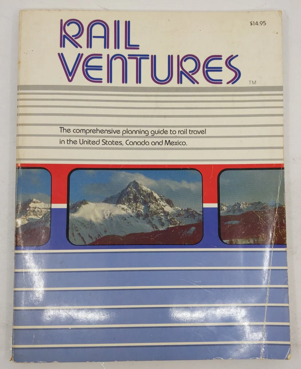 Rail Ventures Hardcover Book By Jack W. Swanson VG
