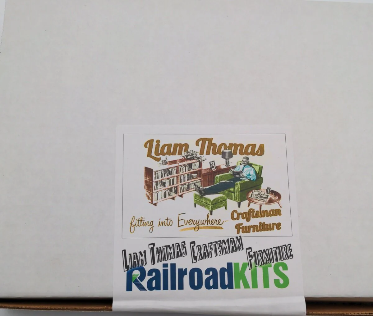 Railroad Kits 02-2013 HO  Liam Thomas Craftsman Furniture Kit