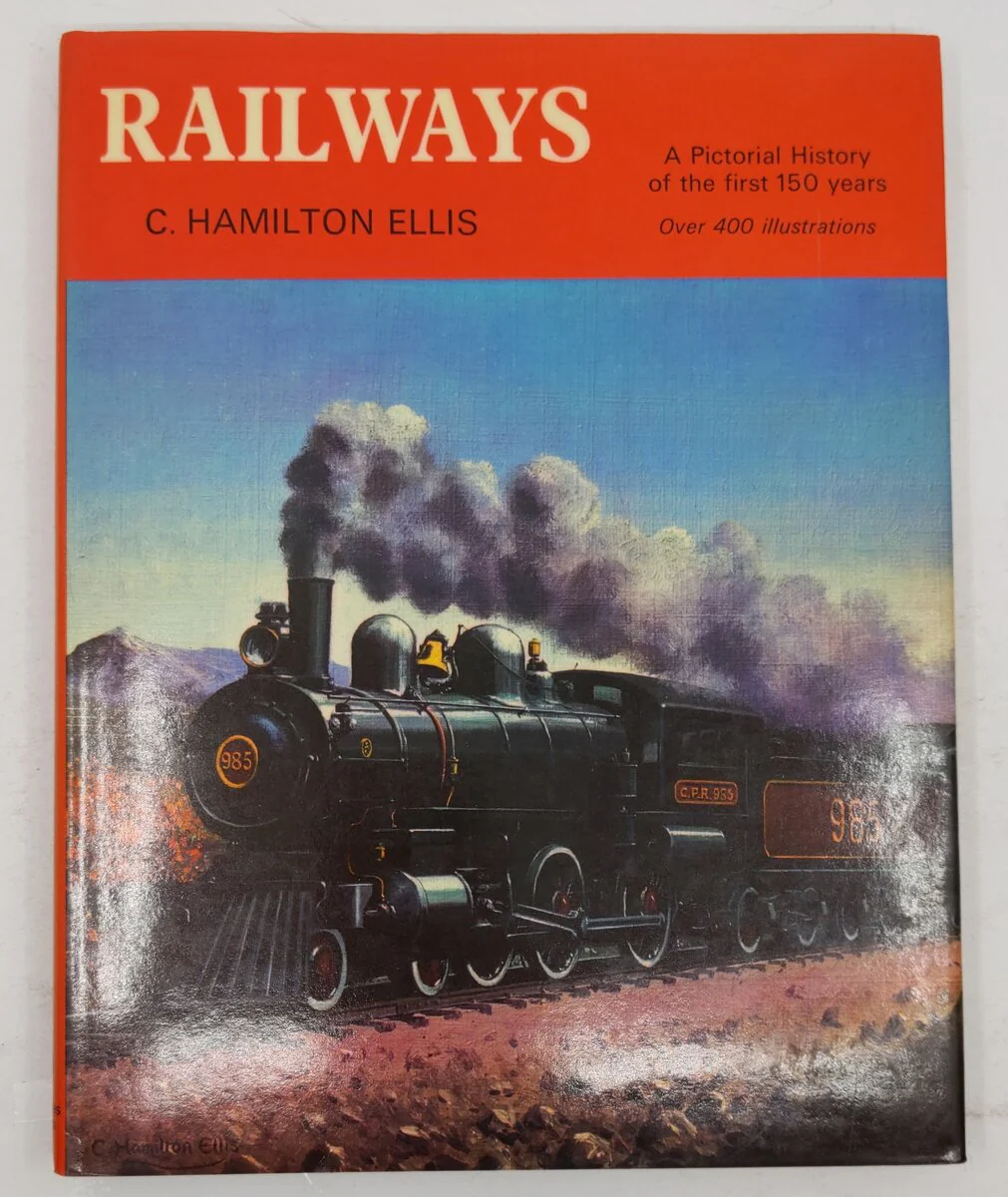 Railways Hardcover Book By C. Hamilton Ellis VG