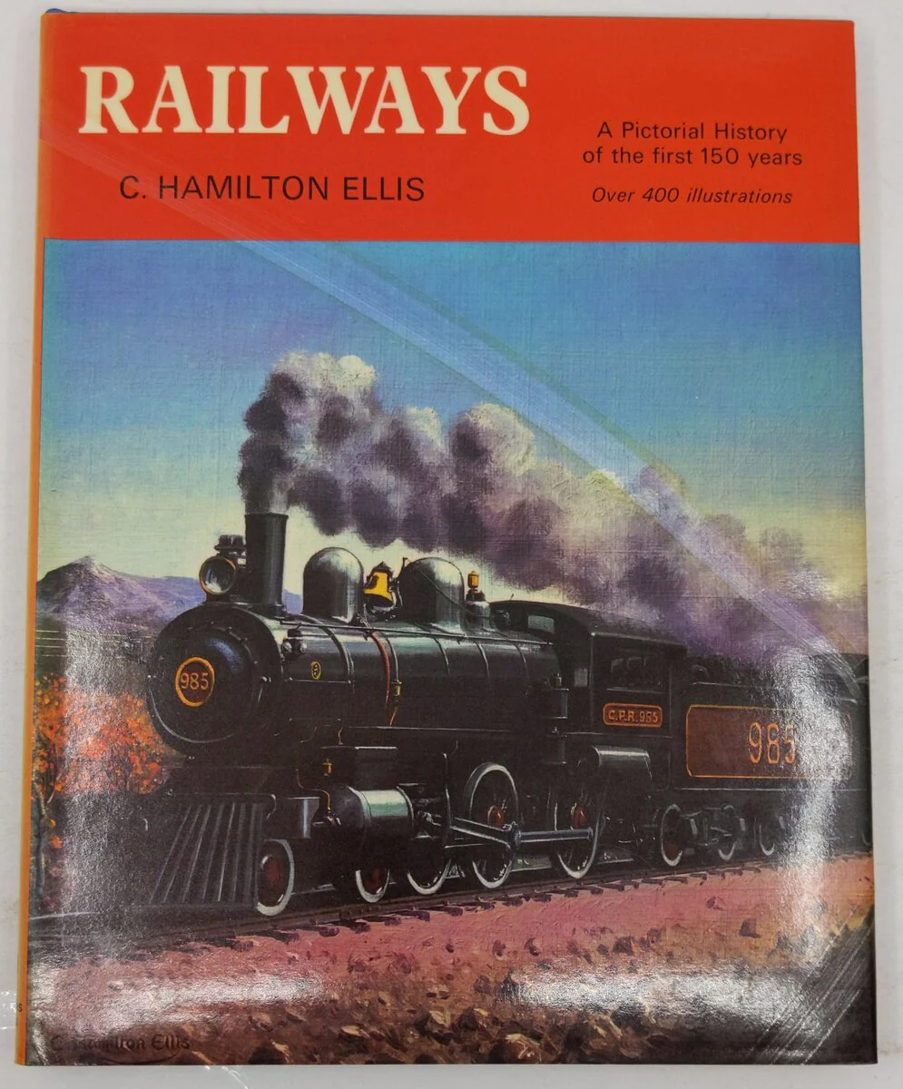 Railways Hardcover Book By C. Hamilton Ellis VG