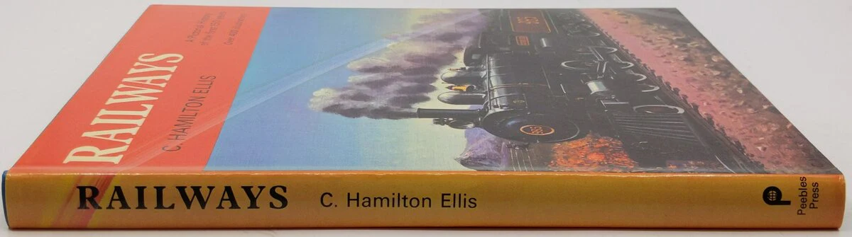 Railways Hardcover Book By C. Hamilton Ellis VG - Image 3