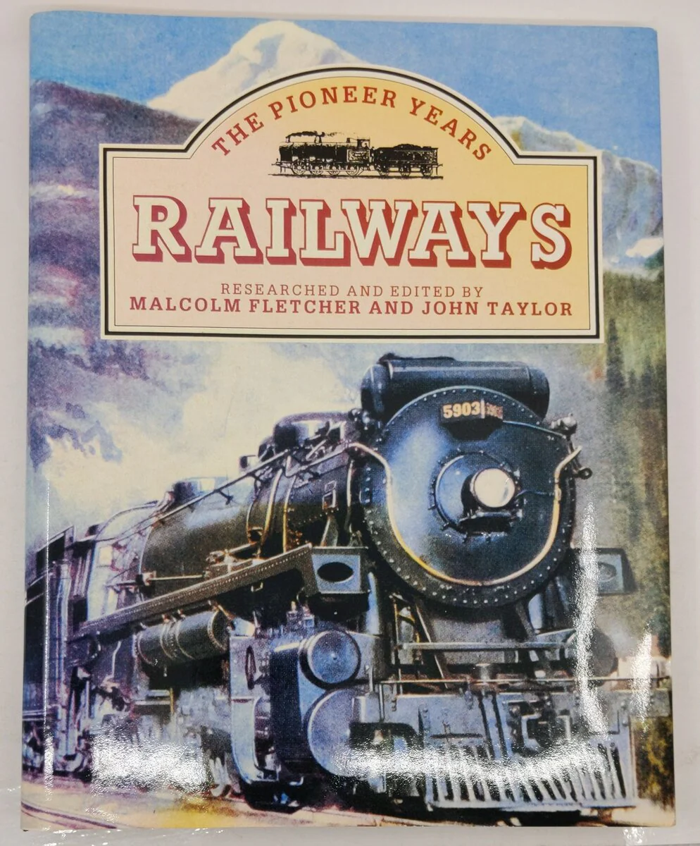 Railways Hardcover Book By Malcolm Fletcher and John Taylor VG