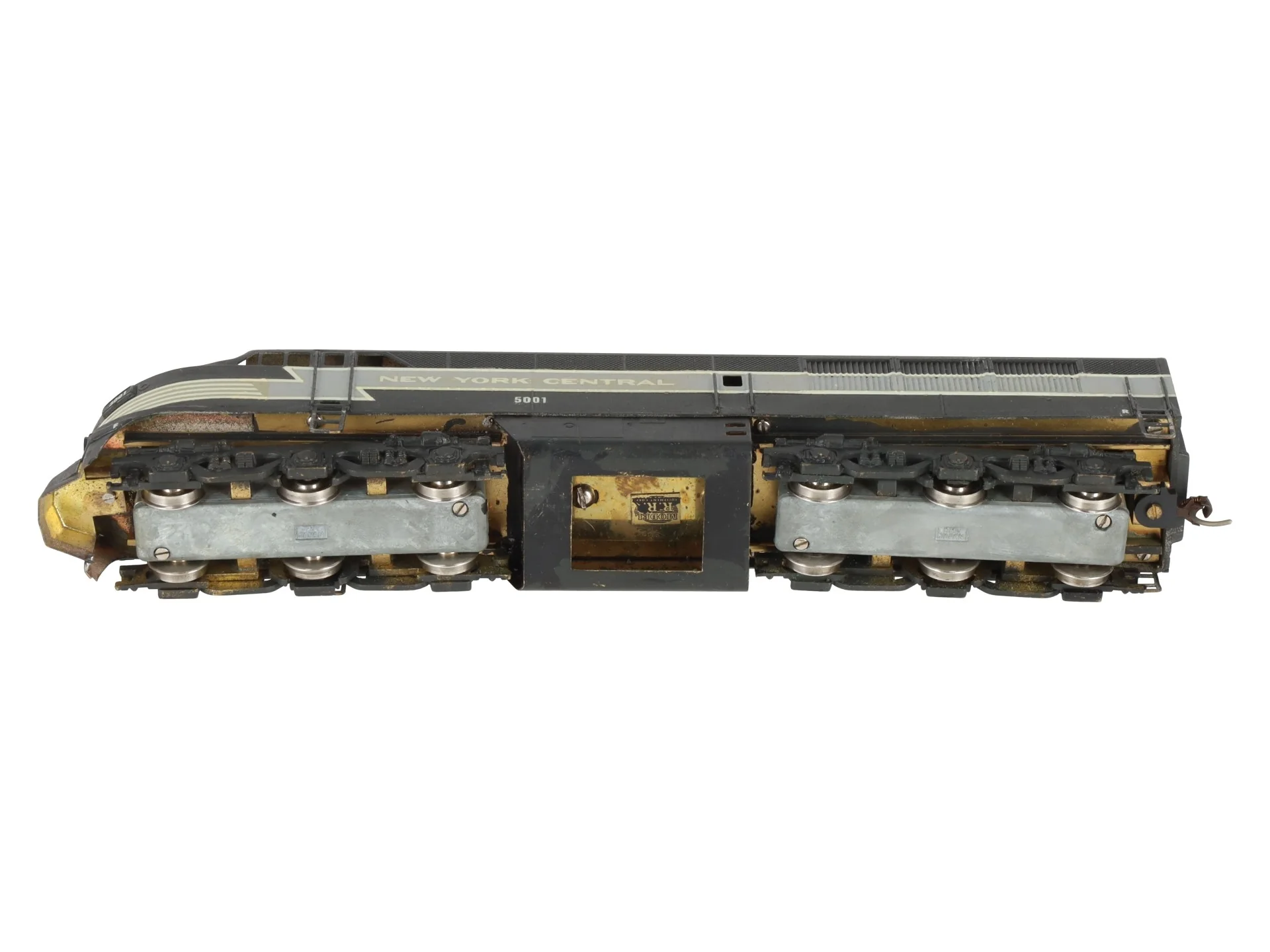 Red Ball HO BRASS New York Central Fairbanks-Morse Erie Built Diesel Loco #5001 EX/Box - Image 10