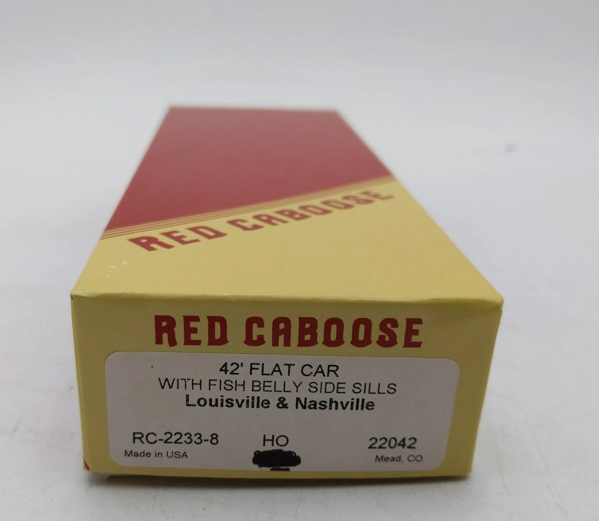 Red Caboose RC-2233-8 Louisville & Nashville 42' Flatcar Kit 22042 NIB - Image 2