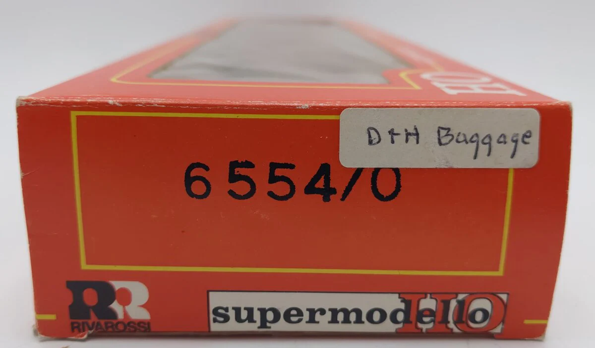 Rivarossi 6554 HO Scale Delaware & Hudson ARRE Bagagge Passenger Car #538 EX/Box - Image 5