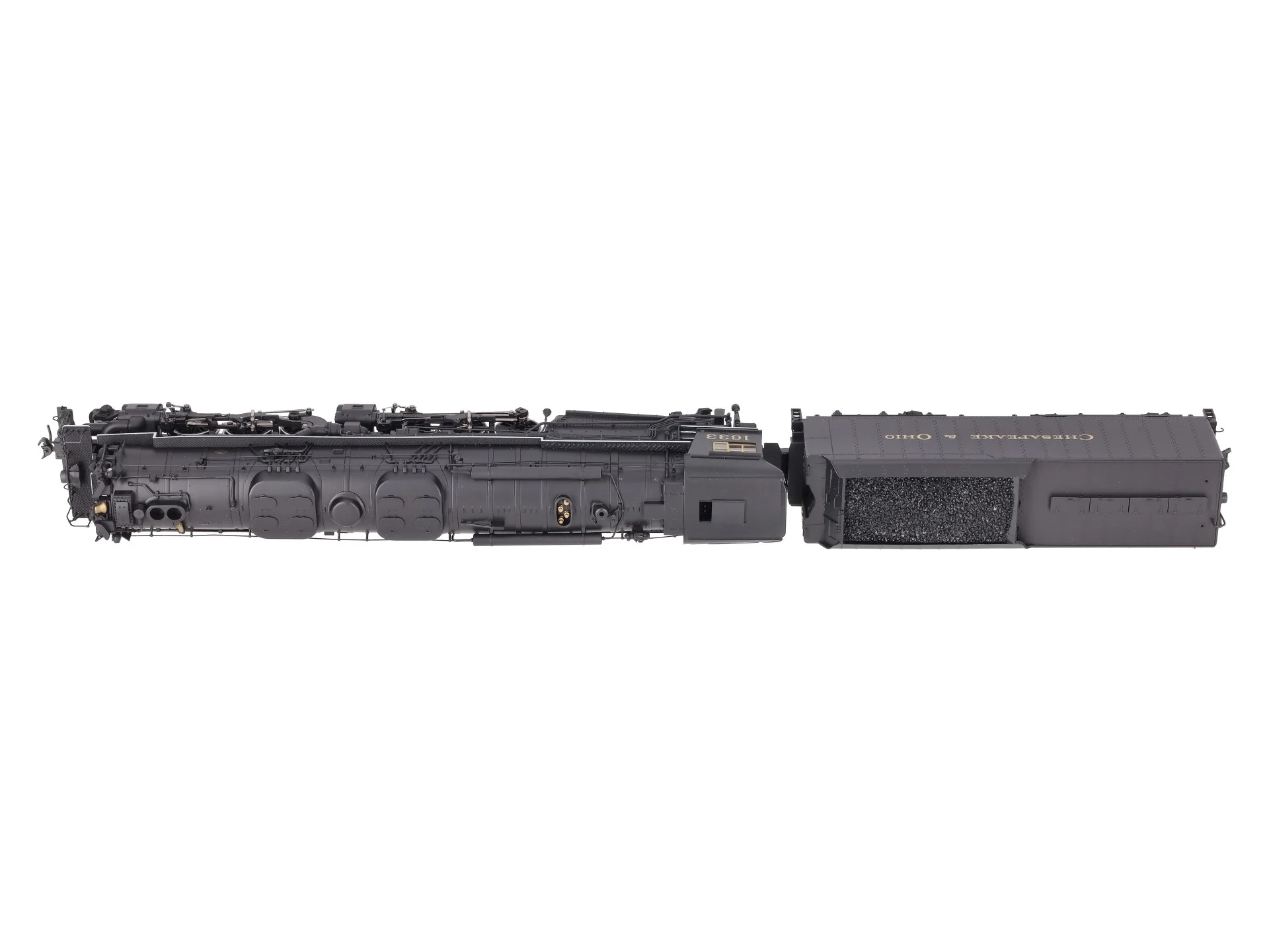 Rivarossi R5454 HO Scale C&O Class 2-6-6-6 Steam Locomotive & Tender #1633 EX/Box - Image 4