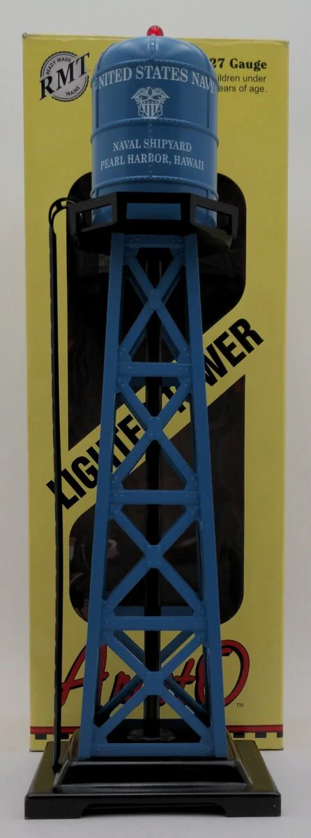 RMT 99531-32 US Navy Lighted Blinking Water Tower LN/Box