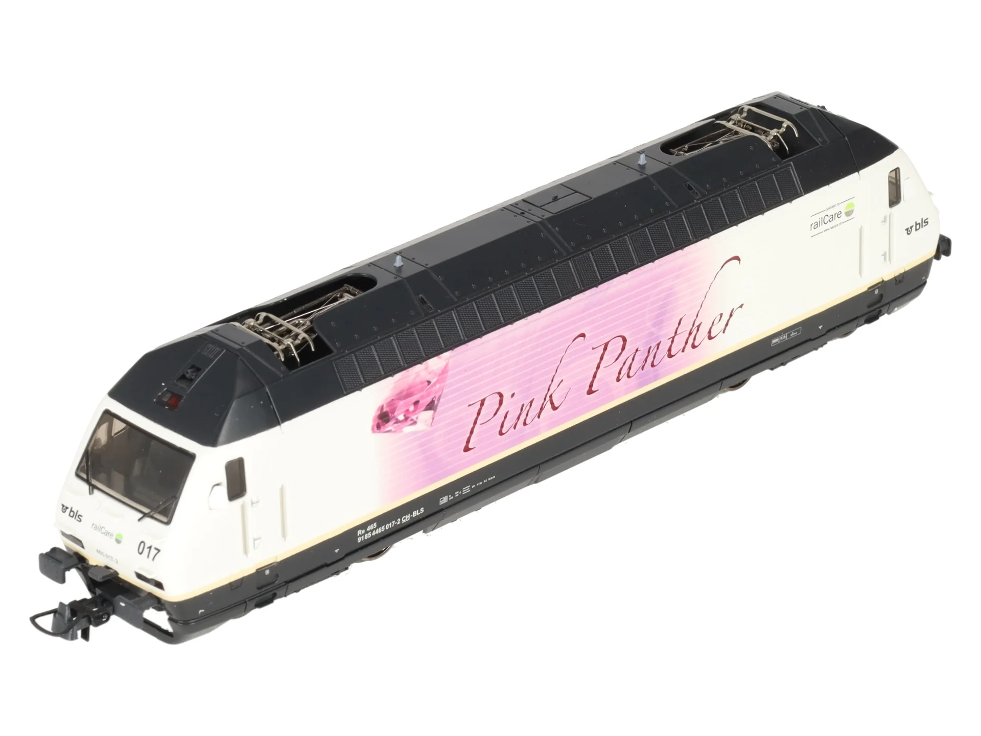 Roco 79275 HO Bern-Lötschberg-Simplon Electric Locomotive 465 017 "Pink Panther" EX/Box - Image 3