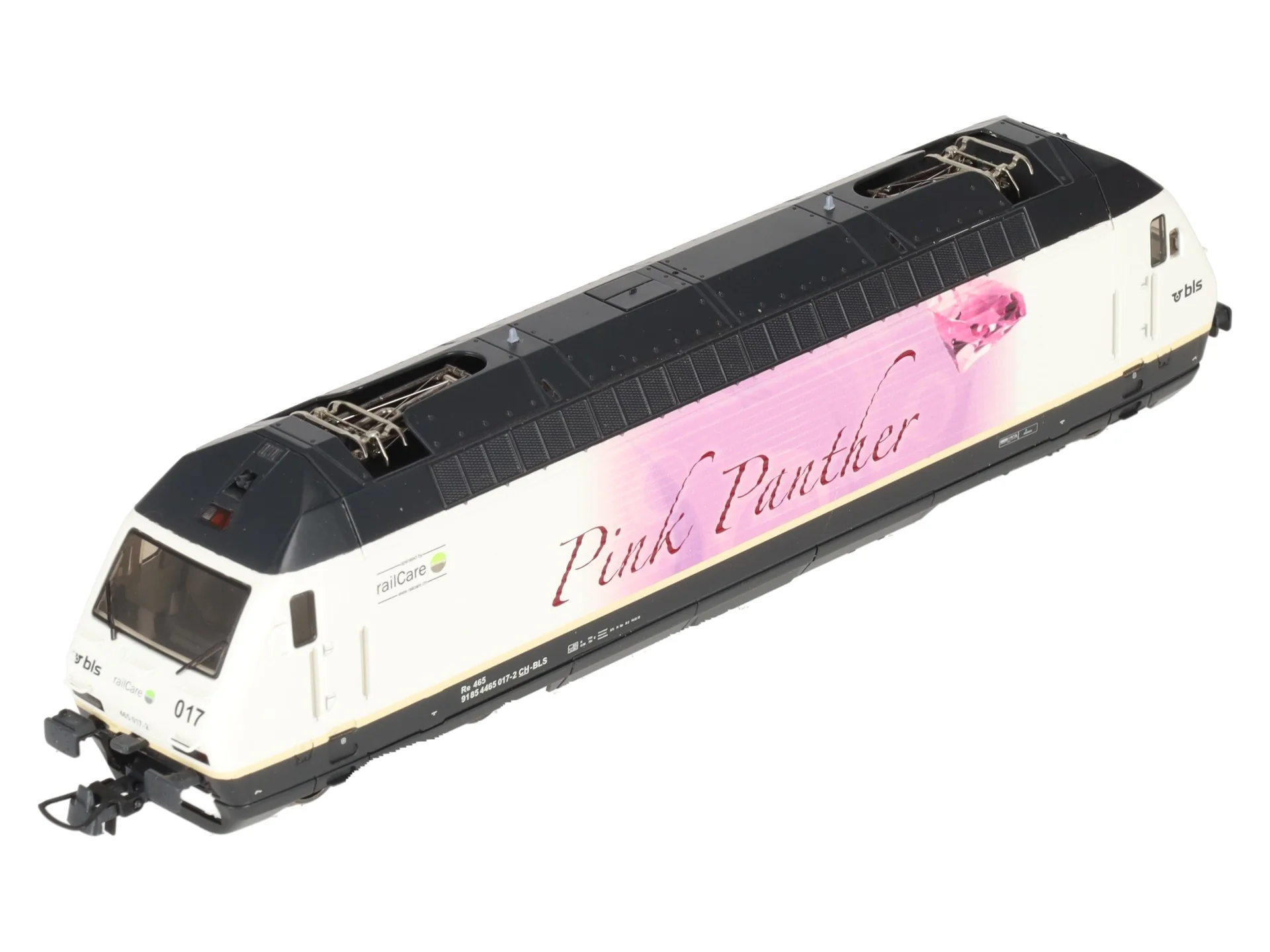 Roco 79275 HO Bern-Lötschberg-Simplon Electric Locomotive 465 017 "Pink Panther" EX/Box - Image 9