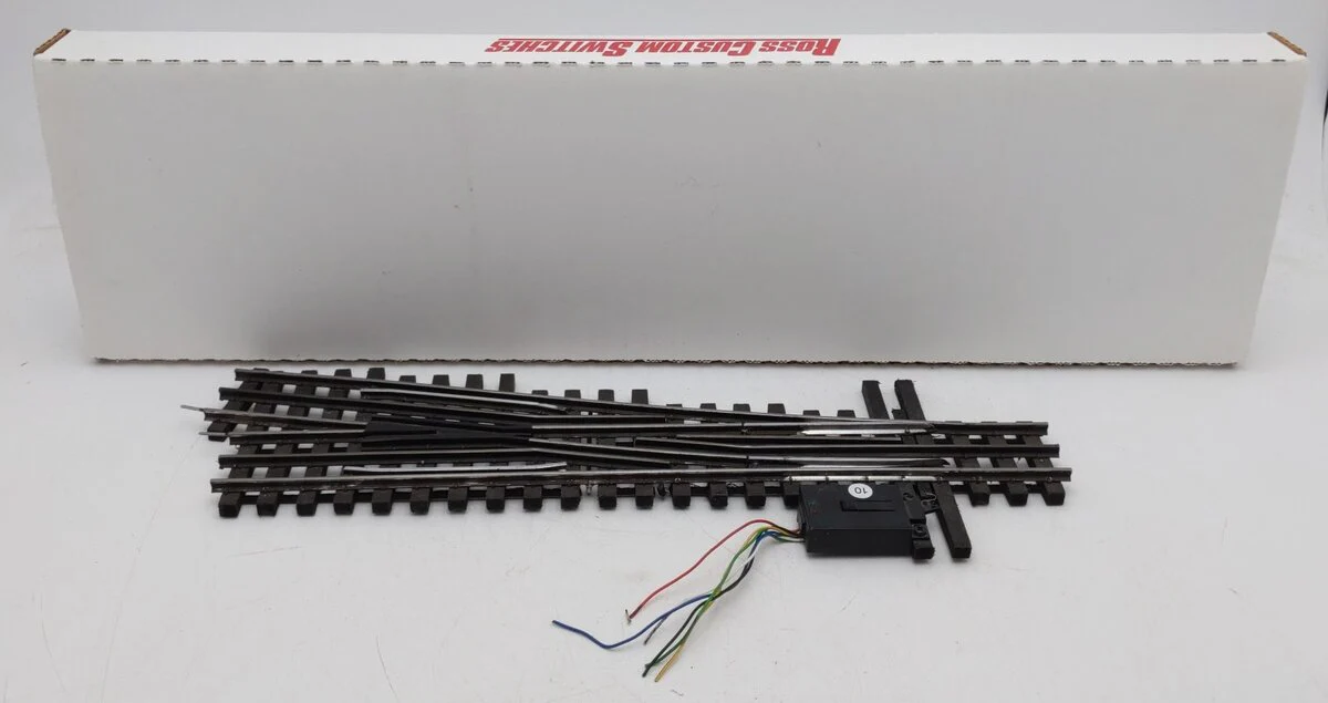 Ross 210M25 O Gauge RossReady Remote w/TMCC (DZ2500) RH Switch #6 VG/Box
