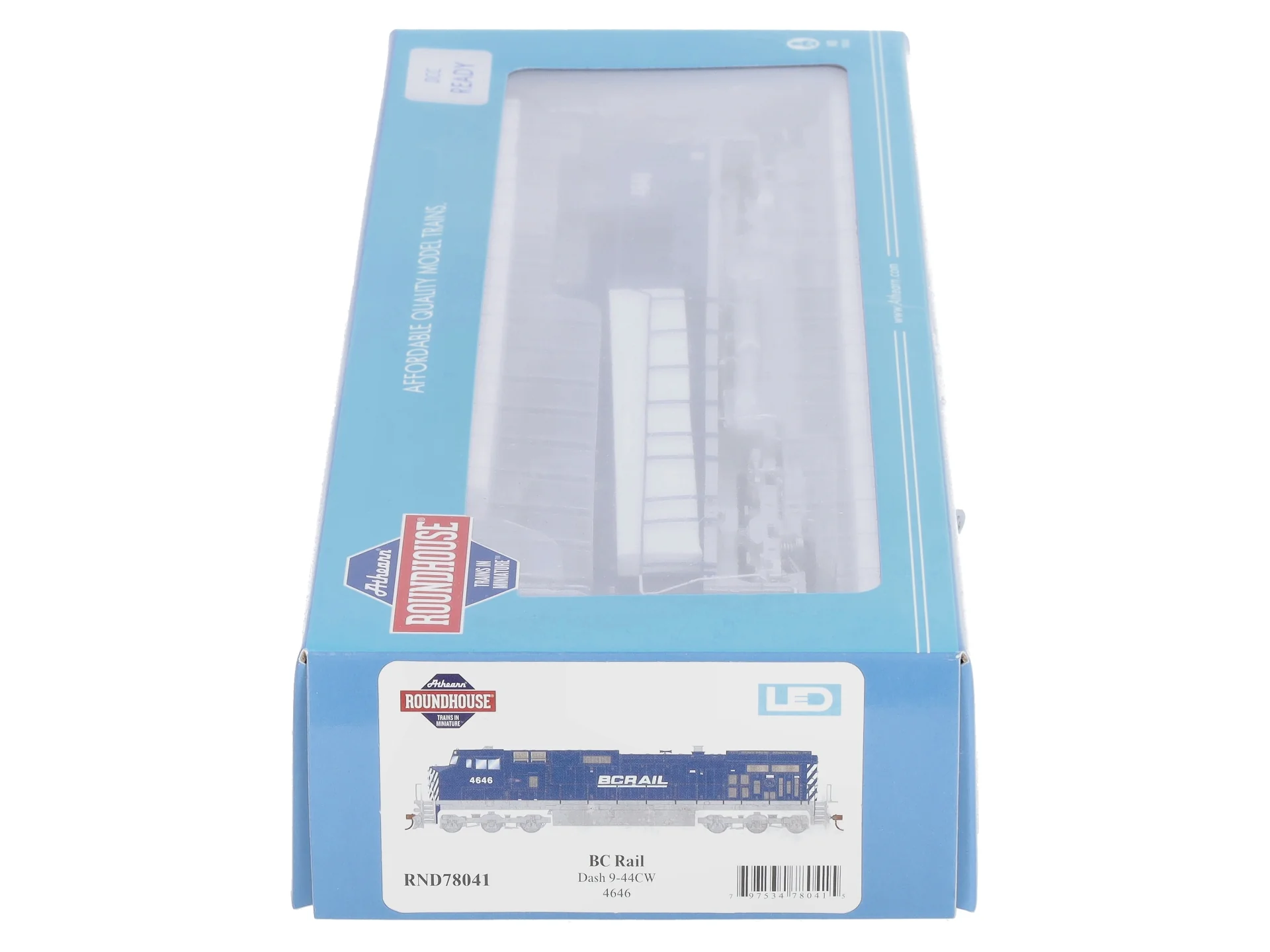 Roundhouse 78041 HO Scale BC Railway Dash 9-44CW Diesel Locomotive #4646 LN/Box - Image 11