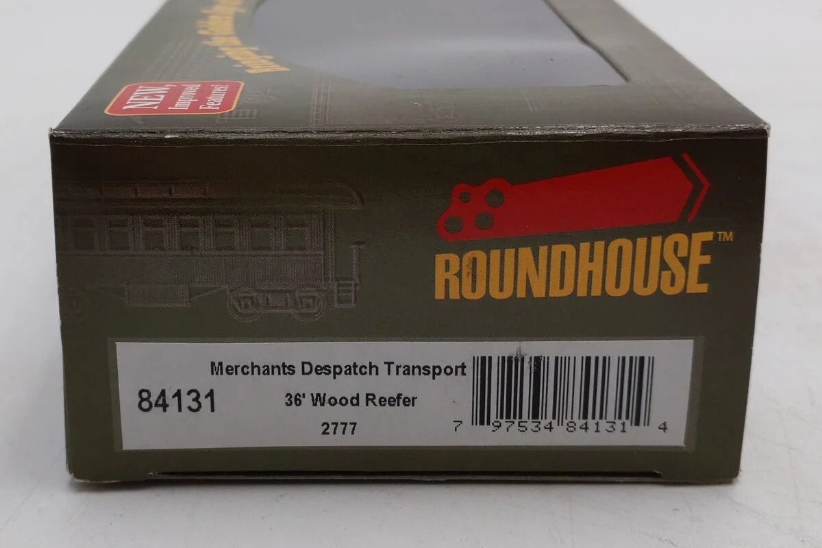 Roundhouse 84131 HO Scale Merchants Despatch Transport Wood Reefer #2777 LN/Box - Image 7