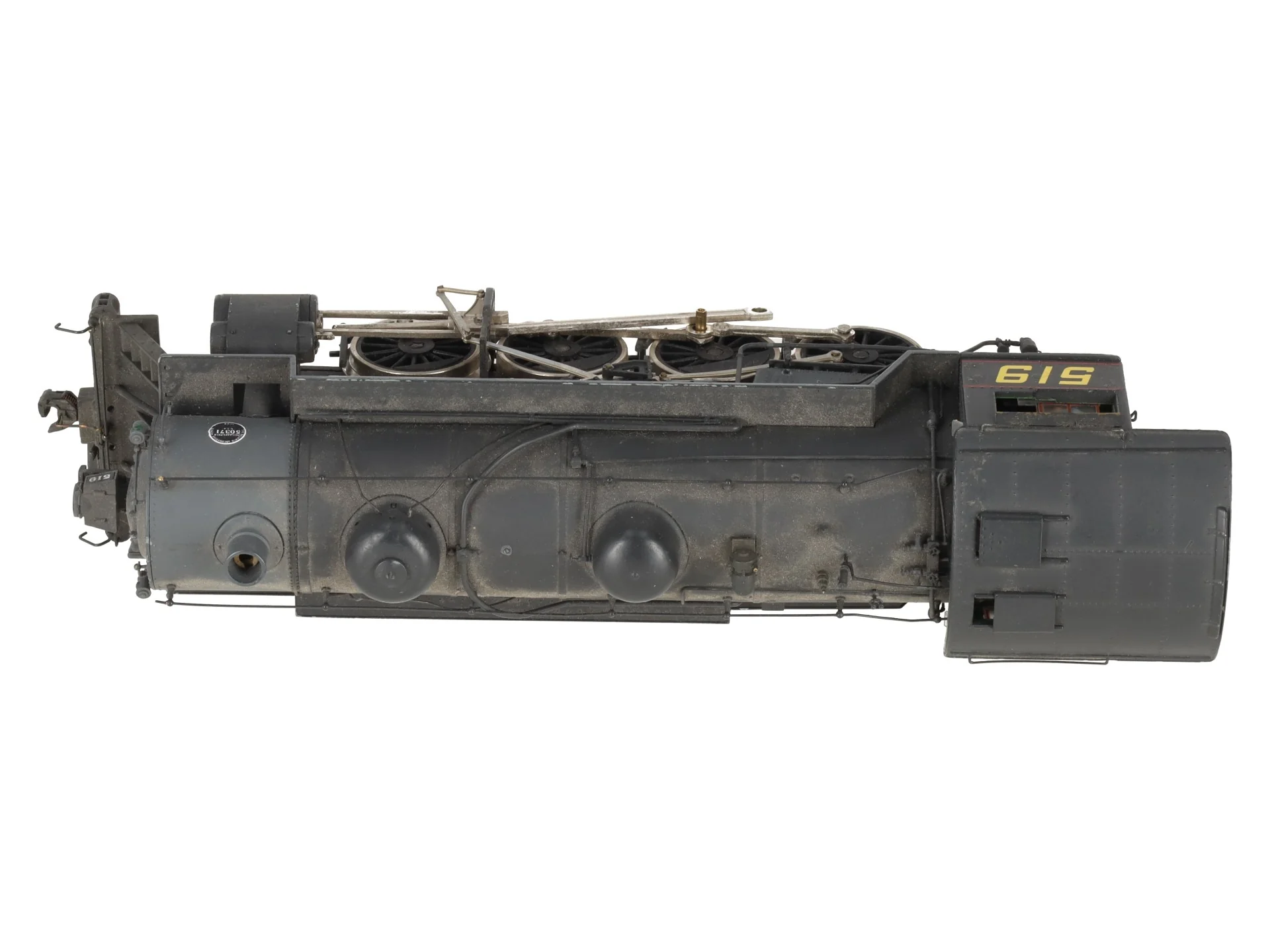 S-Helper S Gauge Maine Central 2-8-0 Steam Locomotive #519 VG - Image 10