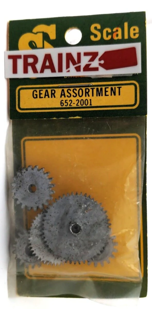 Scale Scenics 652-2001 HO Scale Gear Assortment Metal Kit