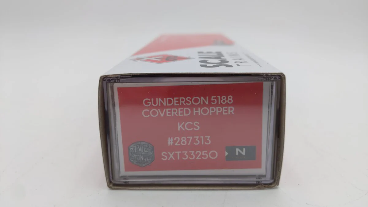 Scale Trains SXT33250 N Scale KCS Covered Hopper Car #287313 LN/Box - Image 8