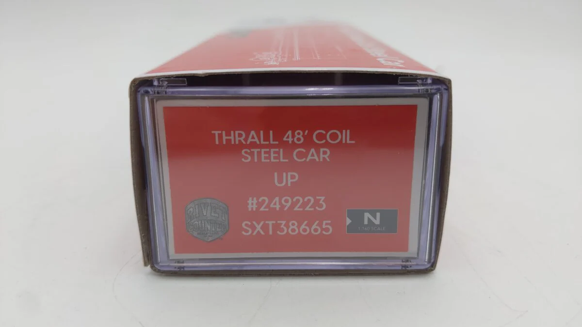 Scale Trains SXT38665 N Scale Union Pacific Coil Car #249223 LN/Box - Image 7