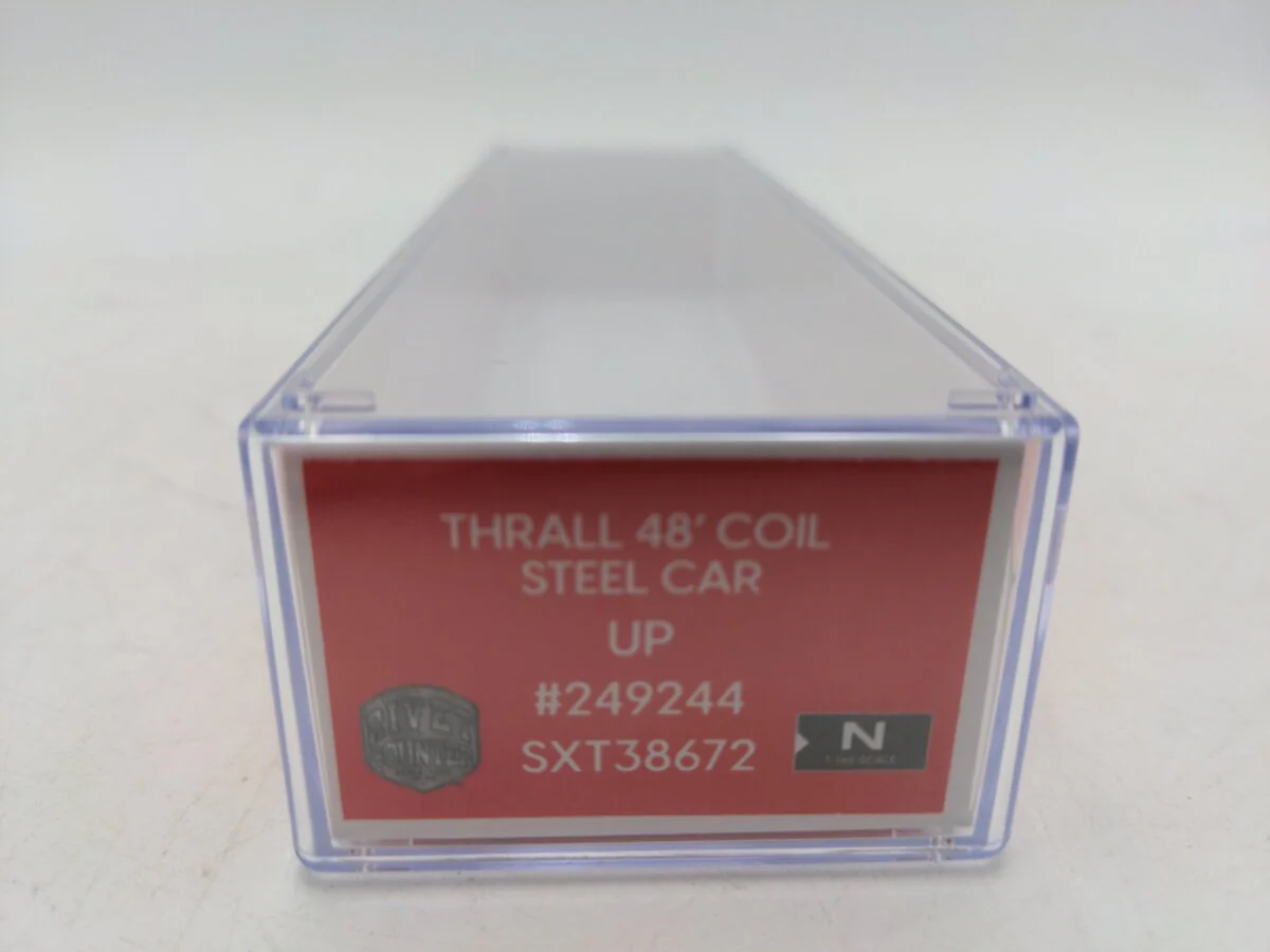 Scale Trains SXT38672 N Scale Union Pacific Coil Car #249244 LN/Box - Image 8