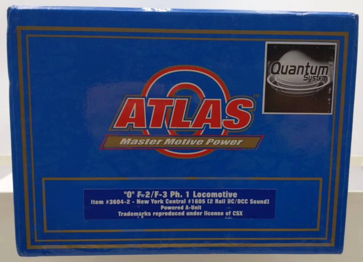Atlas 3604-2 O NYC F-2/F-3 Ph.1 Diesel Engine A Unit w DCC Sound (2Rail) MT/Box - Image 4