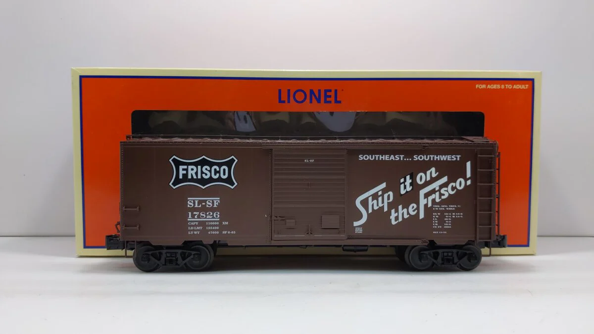 Lionel 6-27217 O Gauge Frisco PS-1 Boxcar #17826 LN/Box