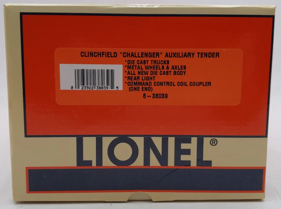 Lionel 6-38039 O Gauge Clinchfield "Challenger" Auxiliary Tender LN/Box - Image 11