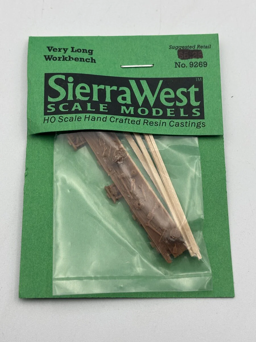 Sierra West 9269 HO Very Long Workbench Resin Casting