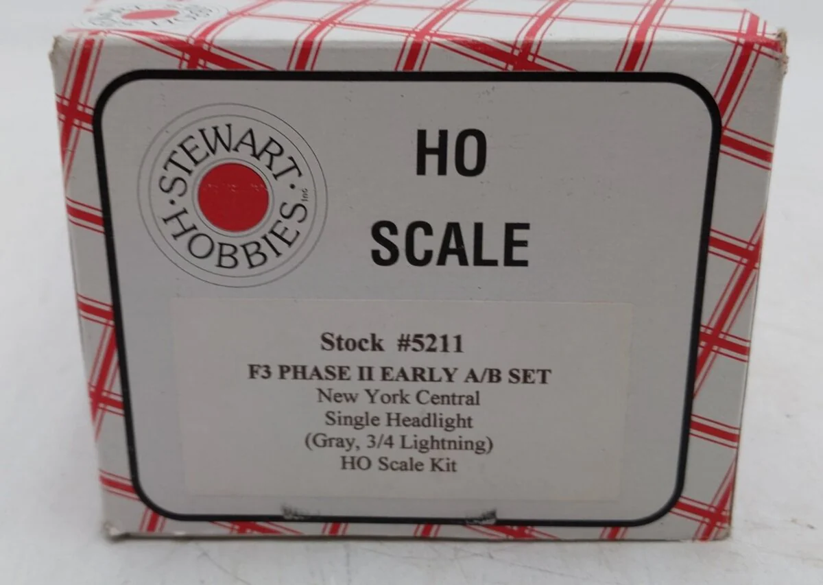 Stewart 5211 HO New York Central F3 Phase II Early A/B Diesel Locomotive Set NIB - Image 5