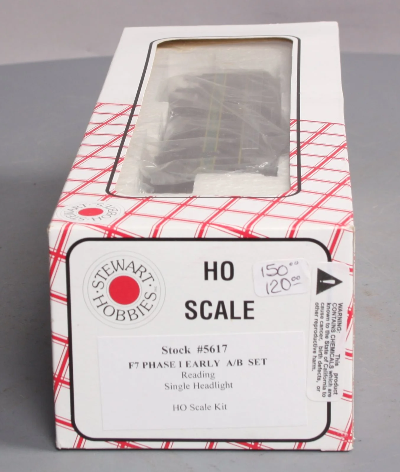Stewart 5617 HO Reading EMD F7 Phase I Early AB Powered Diesel Locomotive Set LN/Box - Image 5