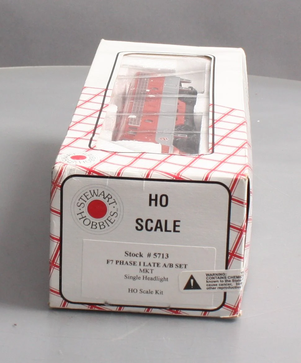 Stewart 5713 HO MKT EMD F7 Phase I-Late Powered A/B Diesel Locomotive Kit LN/Box - Image 11