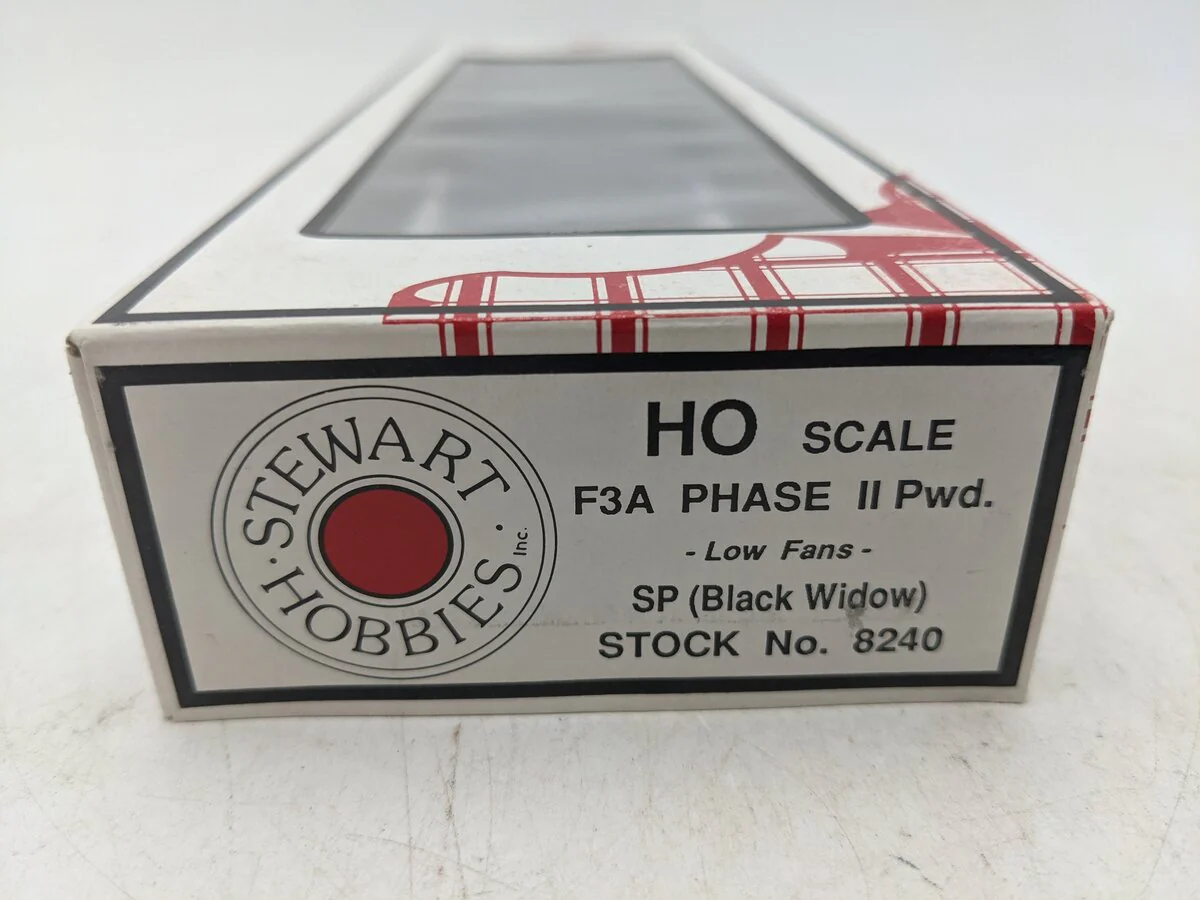 Stewart 8240 HO SP Black Widow F3A Powered Phase II Diesel Locomotive EX/Box - Image 7