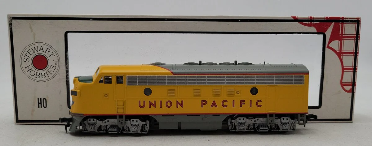 Stewart 9180 HO Union Pacific F7A Phase I Late Powered Diesel Locomotive EX/Box