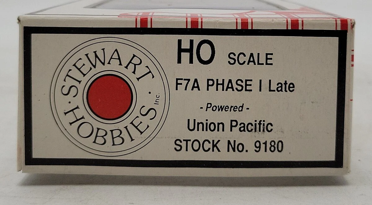 Stewart 9180 HO Union Pacific F7A Phase I Late Powered Diesel Locomotive EX/Box - Image 7