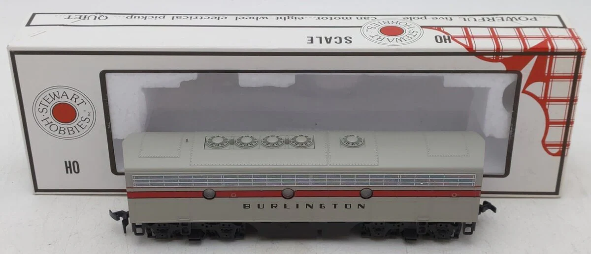 Stewart Hobbies 9092 HO Scale Burlington Northern B Unit Diesel Locomotive LN/Box