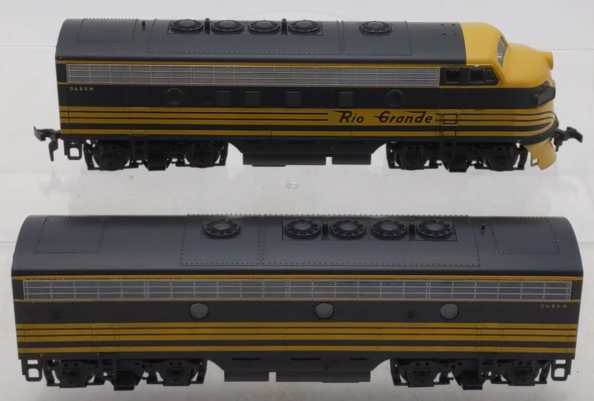 Stewart Hobbies 9190/9191 HO Scale Rio Grande A/B Unit Diesel Locomotives LN/Box - Image 3
