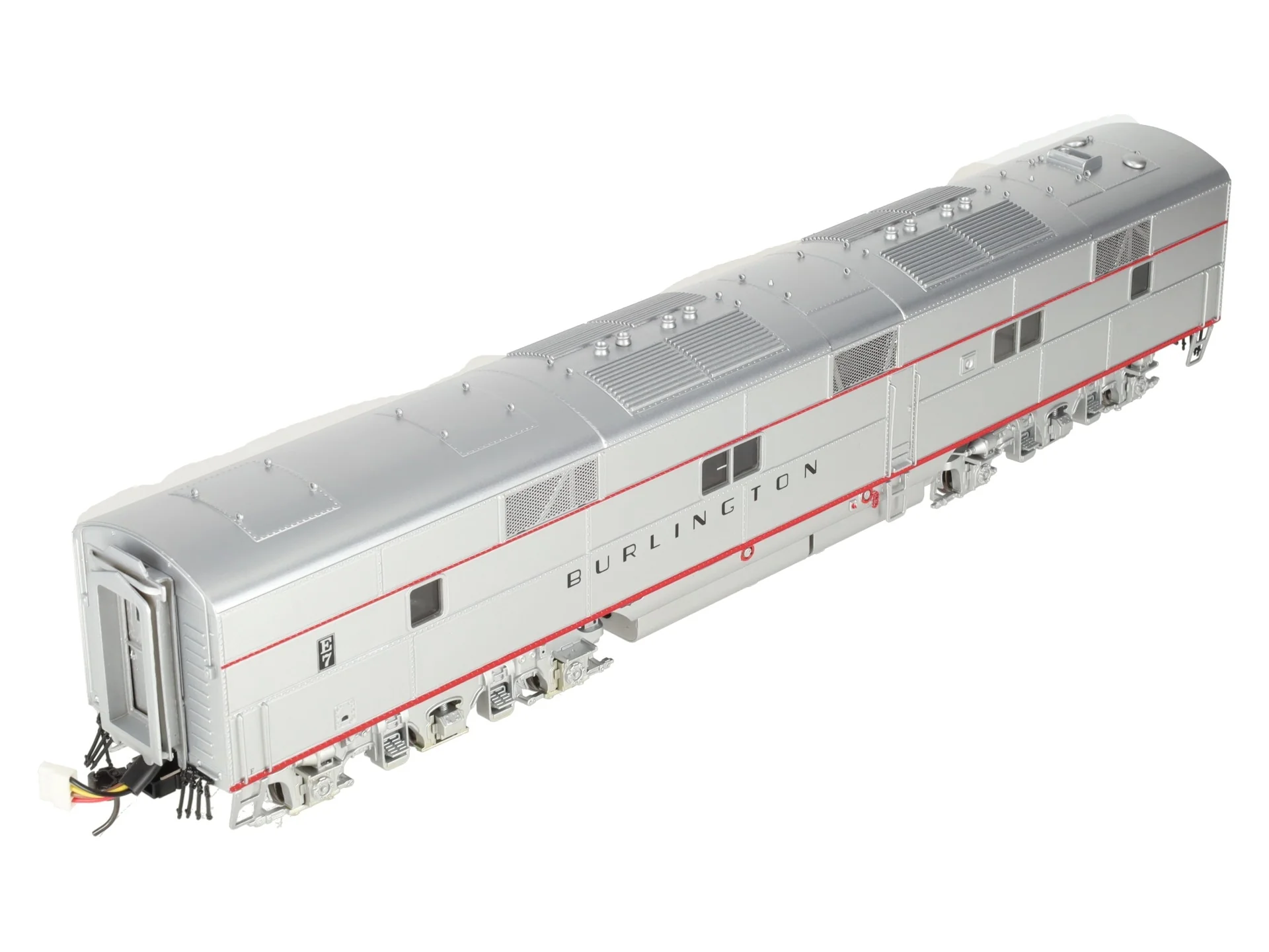 Sunset Models CB&Q "Burlington" EMD E7 Diesel B Unit 2-Rail Locomotive EX/Box - Image 3