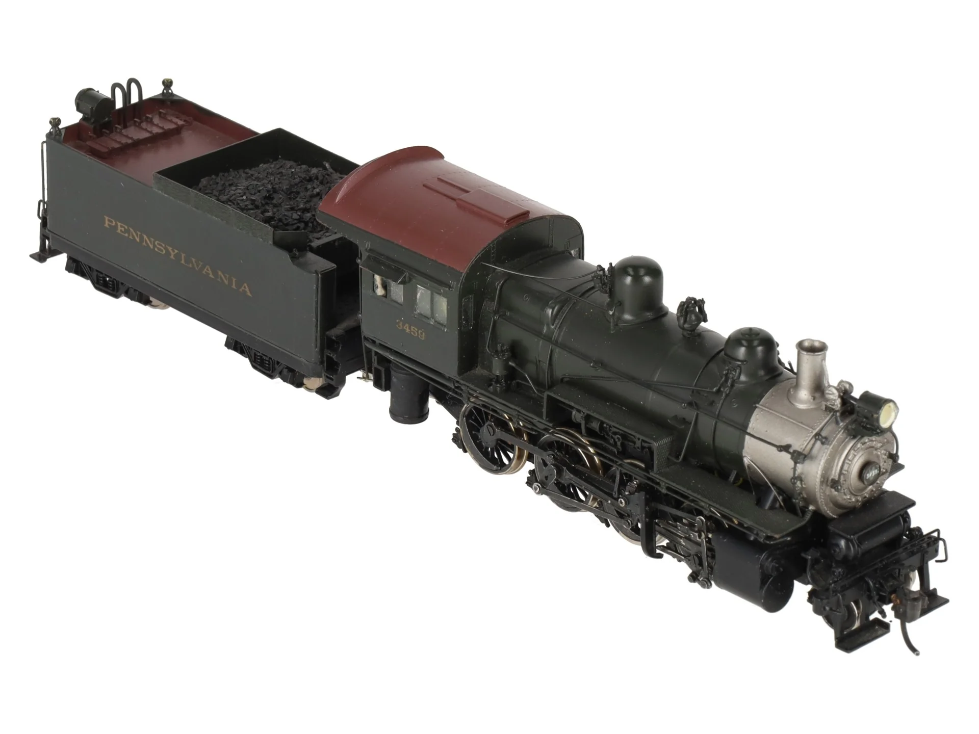 Sunset Models HO Scale BRASS H-6sb 2-8-0 Steam Loco & Tender DCC - Painted/Box - Image 5