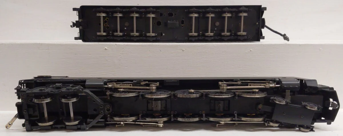 Sunset Models O 2-Rail Brass PRR Q-1 4-6-4-4 Steam Locomotive & Tender #6130 LN/Box - Image 5