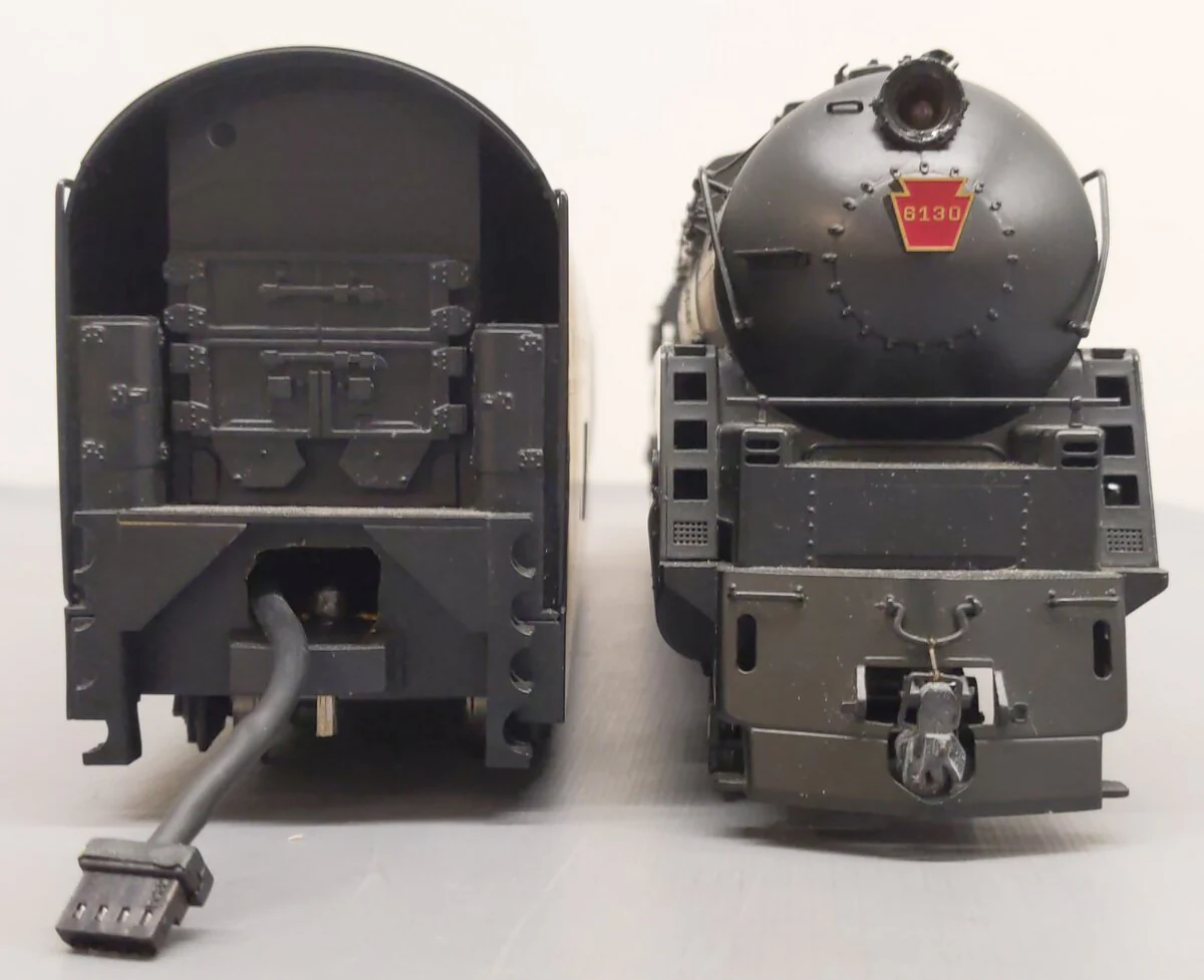 Sunset Models O 2-Rail Brass PRR Q-1 4-6-4-4 Steam Locomotive & Tender #6130 LN/Box - Image 6