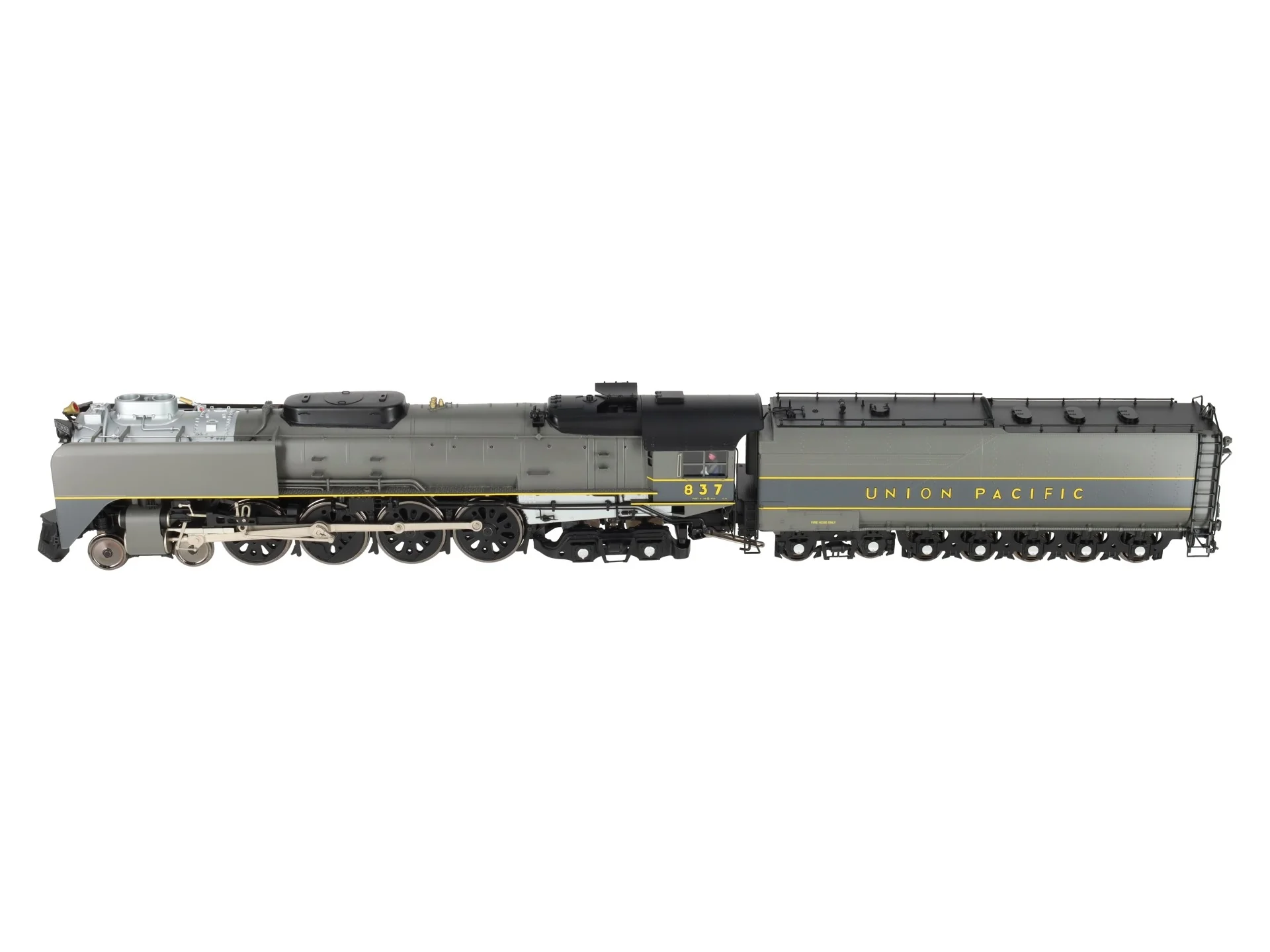 Sunset Models O Brass UP FEF-3 4-8-4 Steam Locomotive & Tender #837 (2-Rail) LN/Box - Image 3